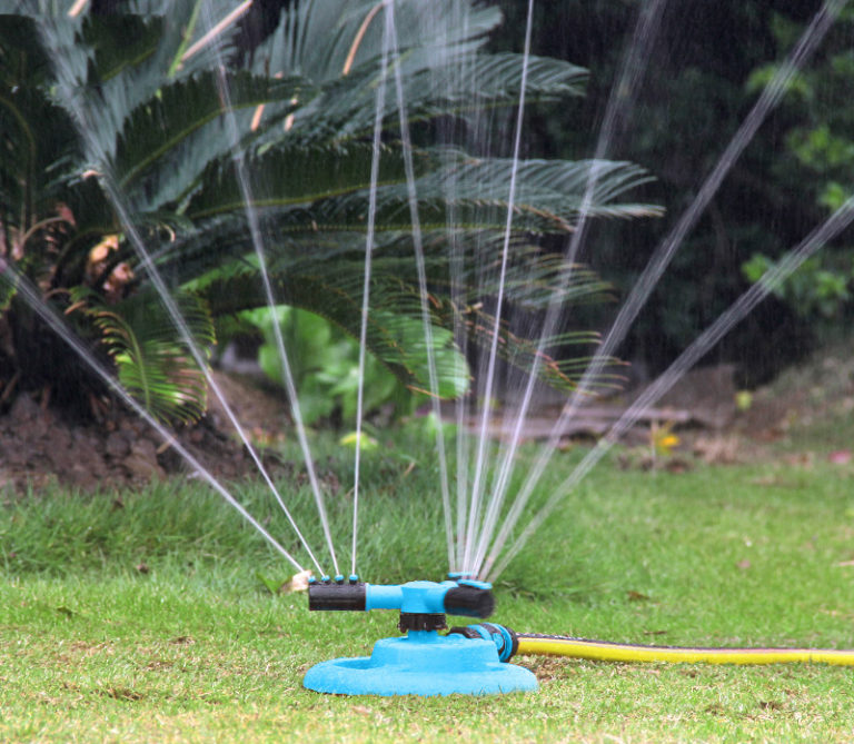 360° Automatische Water Sproeier Fontein Tuin