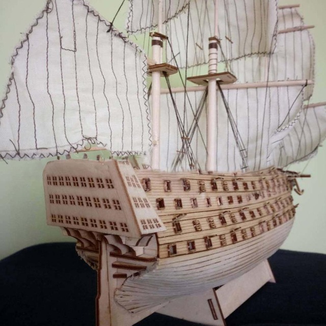Eik paneel intelligentie The HMS Victory | Modelbouw Schip | Do It Yourself DIY | Hobbypakket -